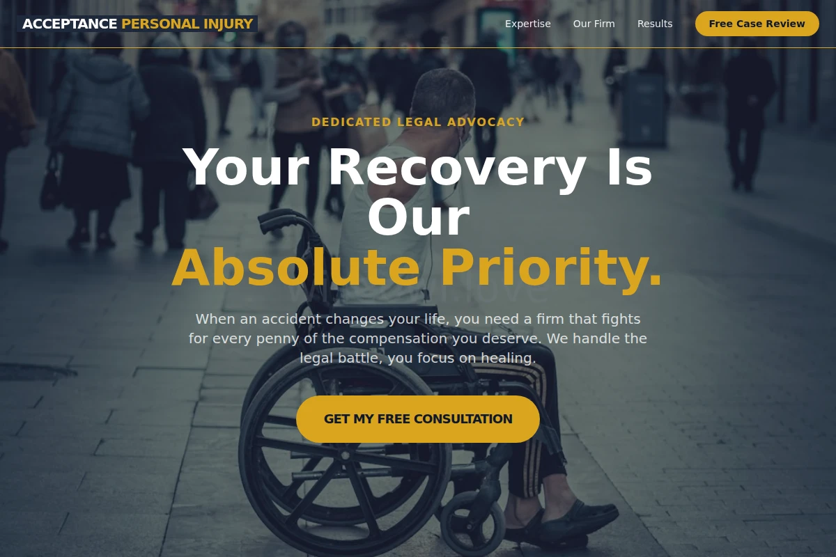 Acceptance Personal Injury