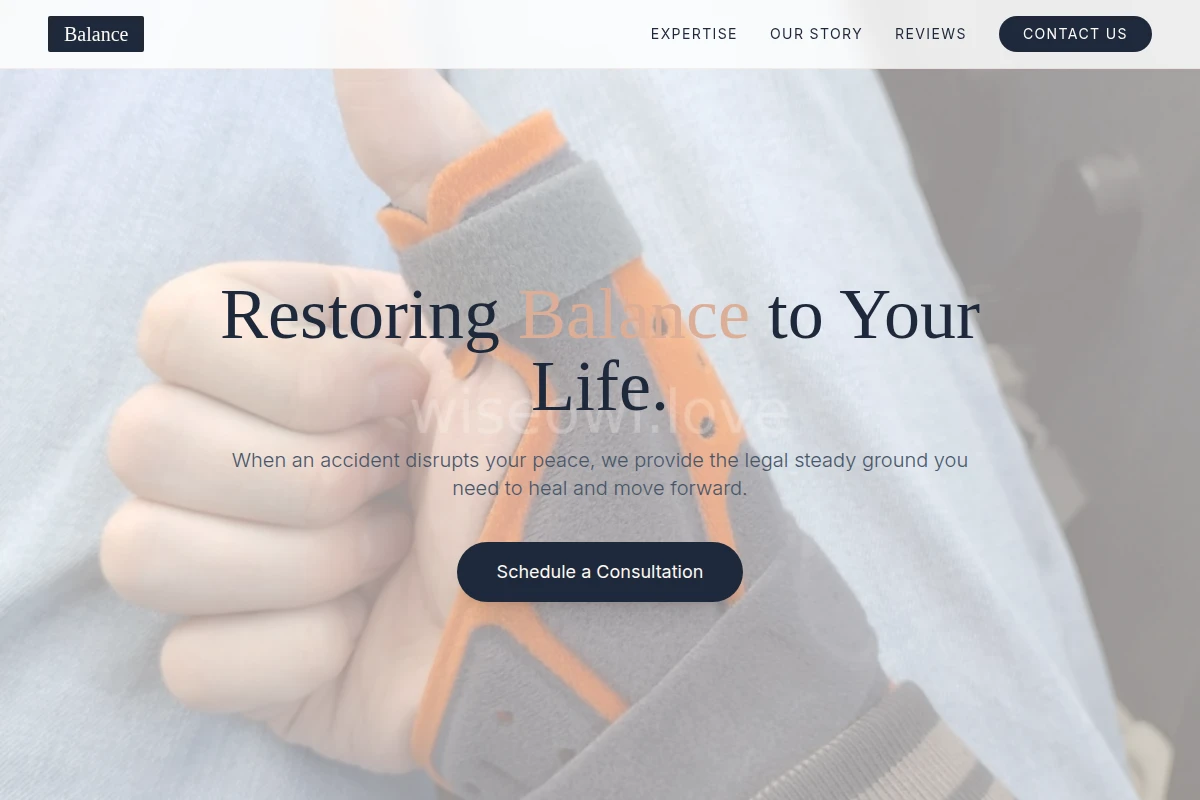 Balance Personal Injury