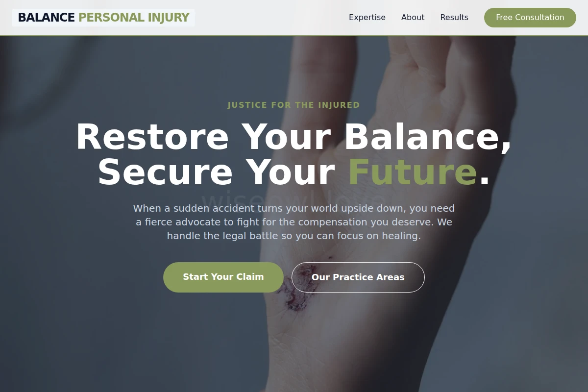 Balance Personal Injury